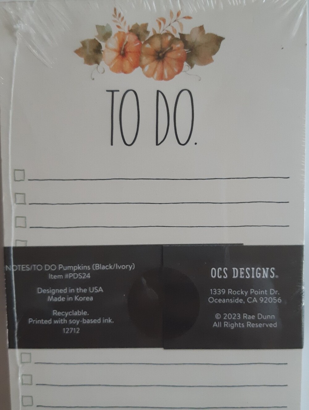 Rae Dunn Notepad Set - Picture 2 of 4